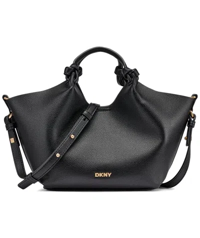 Dkny Paula Small Tote In Black