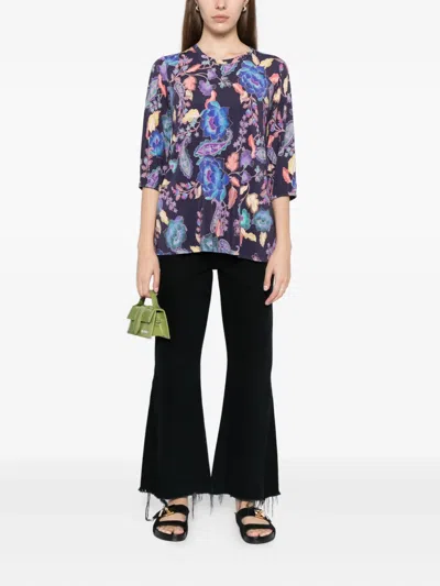 Johnny Was The Janie Favorite Puff-sleeved Top In Multi