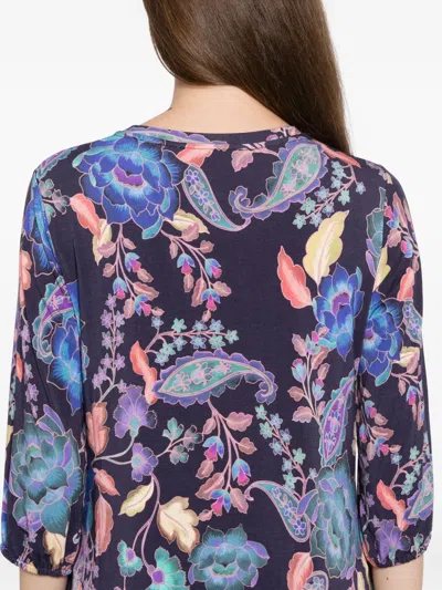 Johnny Was The Janie Favorite Puff-sleeved Top In Multi