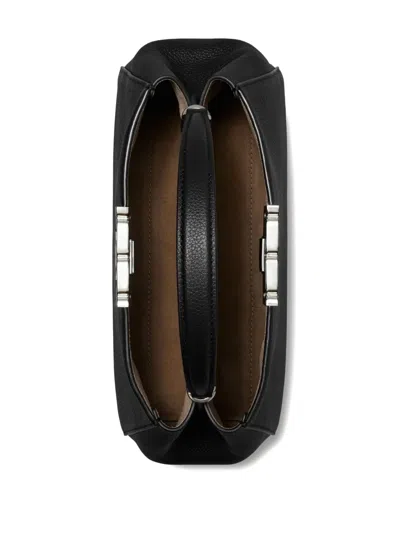 Tory Burch Medium Eleanor Leather Top Handle Bag In Black