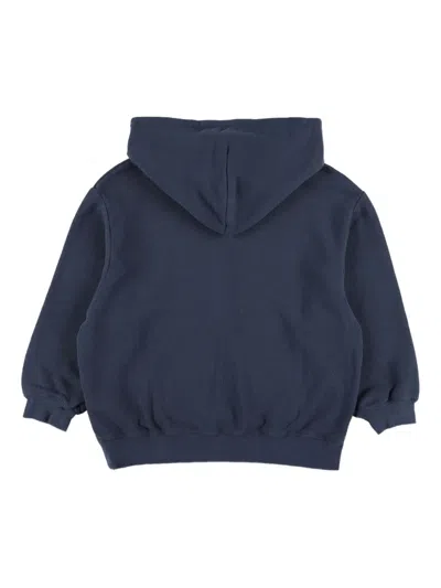 American Vintage Kids Atubay Blue Hoodie Sweatshirt In Multi