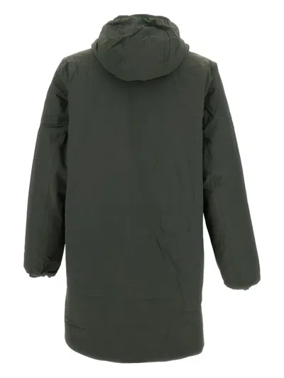 K-way Jacobst Warm Reversible Padded Coat In Green