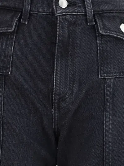 7 For All Mankind Lotta Wide Leg Jeans In Multi