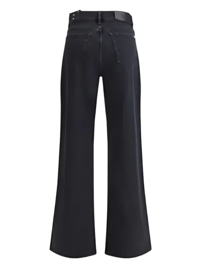 7 For All Mankind Lotta Wide Leg Jeans In Multi