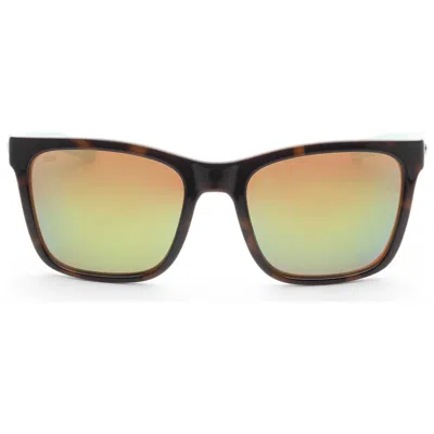 Costa Del Mar Women's 56mm Shiny Tort White Seafoam Sunglasses In Brown