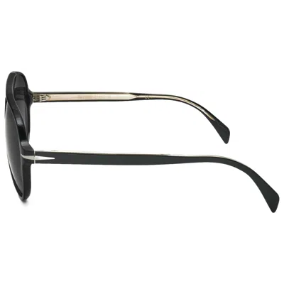 David Beckham Men's Db 7005/s 57mm Sunglasses In Black