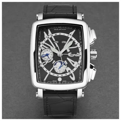 Delacour Men's Watch In Black