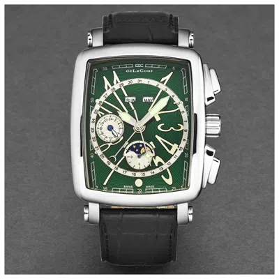 Delacour Men's Watch In Green