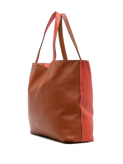 Pre-owned Hermes 2012 Multicolor Swift And Veau Sikkim Double Sens 28 Tote Bag In Pink