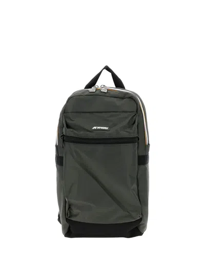 K-way Small Laon Padded Backpack In Green