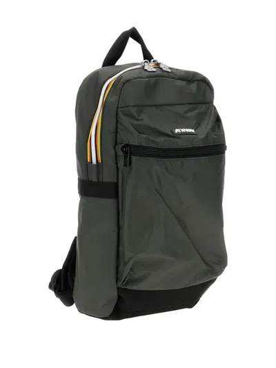 K-way Small Laon Padded Backpack In Green