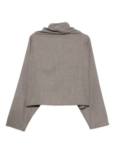 Dušan Cropped Top In Gray