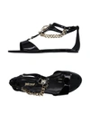 Just Cavalli Sandals In Black