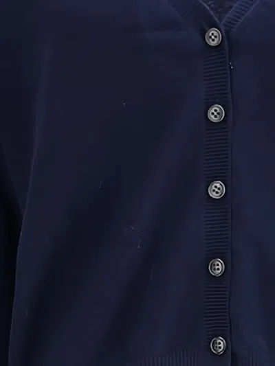 Lisa Yang Blue Cashmere Cardigan In Blue