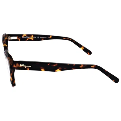 Ferragamo Women's 53 Mm Eyeglasses In Brown