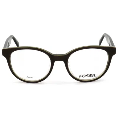 Fossil Men's 50 Mm Eyeglasses In Black