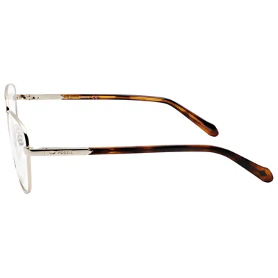 Fossil Women's 51 Mm Eyeglasses In Metallic