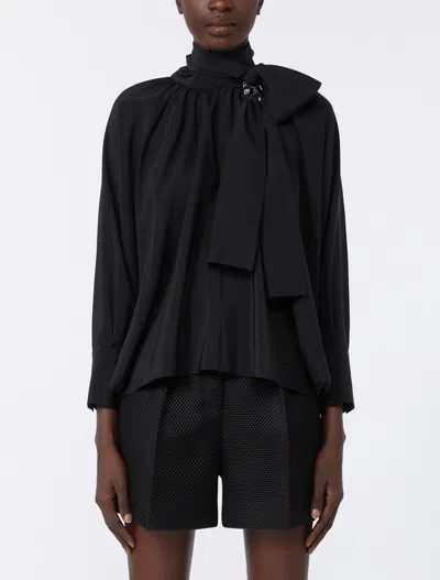 Max Mara Shirts Black In Black