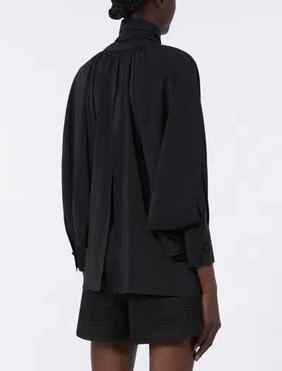 Max Mara Shirts Black In Black