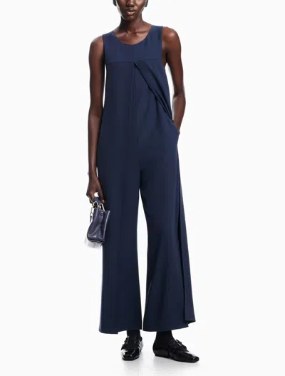 Emporio Armani Jumpsuit  Woman Color Blue In Blue