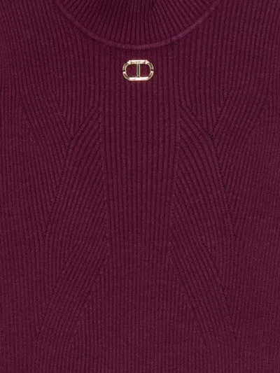 Twinset Twin Set Sweaters Purple In Purple