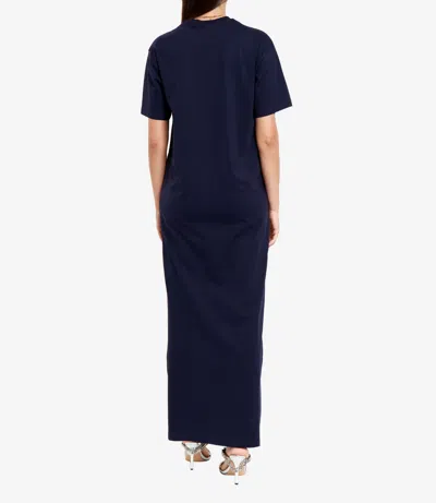 Msgm Dresses Blue In Blue