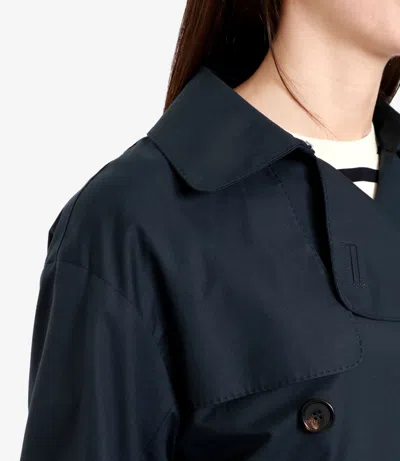 Max Mara The Cube Coats Blue In Blue