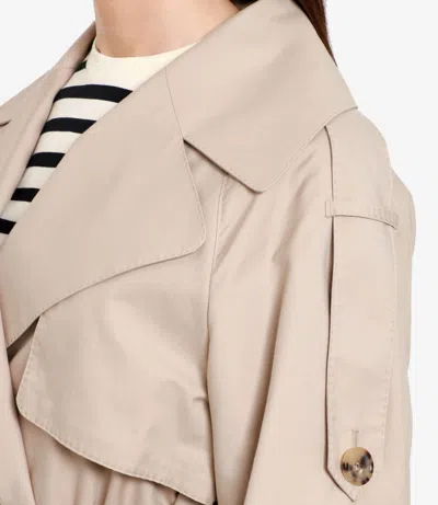 Max Mara The Cube Coats Sand In Sand