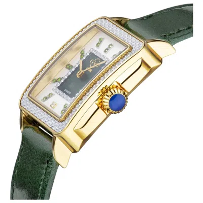 Gv2 By Gevril Padova Diamond Women's Watch In Green