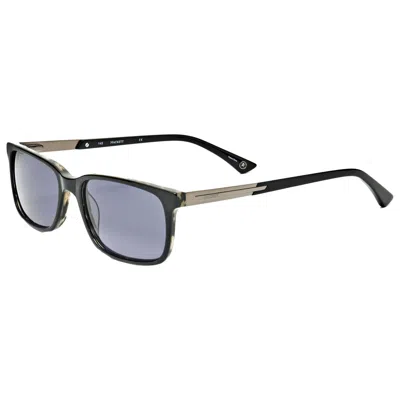 Hackett Men's 54 Mm Grey Sunglasses In Black