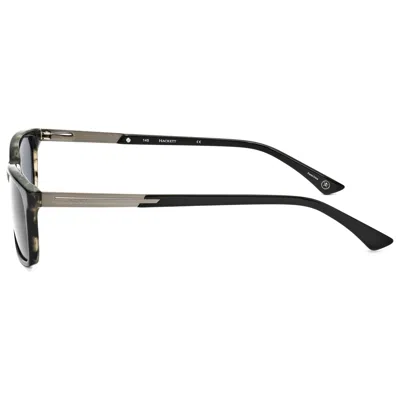 Hackett Men's 54 Mm Grey Sunglasses In Black