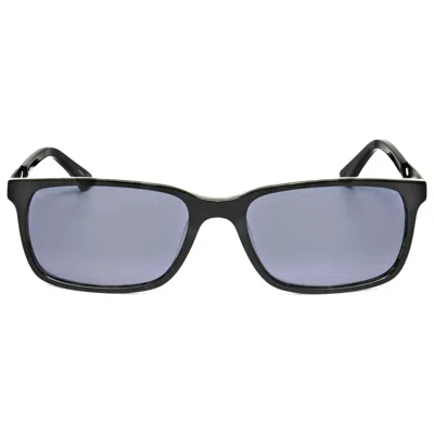Hackett Men's 54 Mm Grey Sunglasses In Black