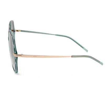 Hugo Boss Boss 57mm Square Sunglasses In Green
