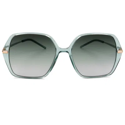 Hugo Boss Boss 57mm Square Sunglasses In Green