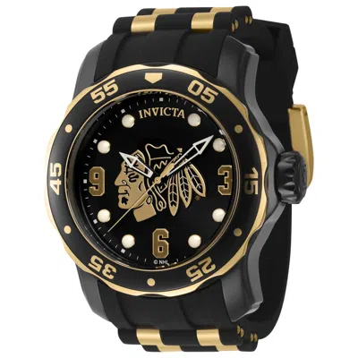Invicta Men's 48mm Quartz Watch In Black