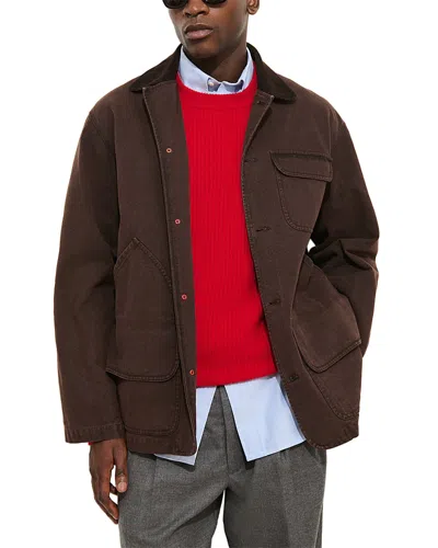 Alex Mill Frontier Jacket In Canvas In Brown