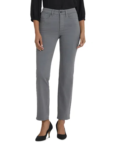 Nydj Marilyn Straight Leg Jeans In Gray