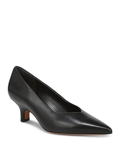 Vince Livia Pointed Toe Pump In Black