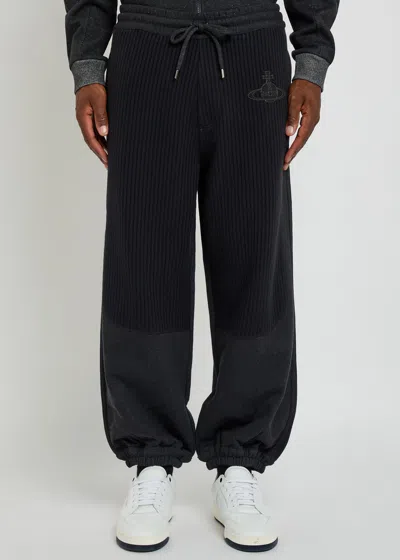 Vivienne Westwood Pants Gray In Black