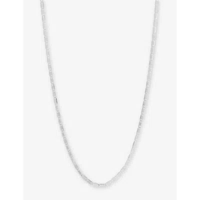 Maria Black Womens Silver Hp Karen Rhodium-plated Recycled Sterling-silver Chain Necklac In Metallic