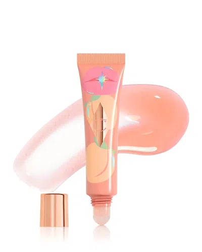 Charlotte Tilbury Unreal Lips Healthy Glow Nectar Lip Oil With Hyaluronic Acid And Vitamin E Juicylicious Pure Peach 0 In Neutral