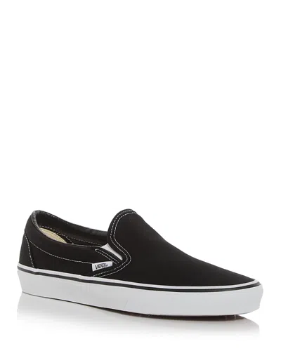 Vans Vault Og Classic Slip-on Lx Sneakers In Black