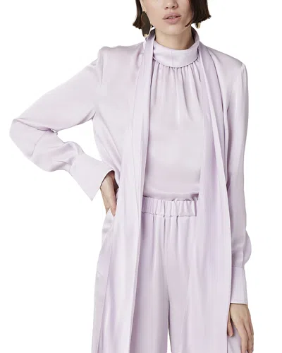 Toccin Veronica Pussy Bow Blouse In Pink