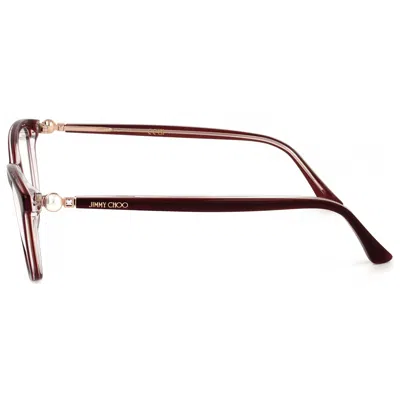 Jimmy Choo Women's 53 Mm Eyeglasses In Transparent