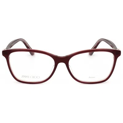 Jimmy Choo Women's 53 Mm Eyeglasses In Transparent
