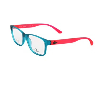 Lacoste Rectangle-frame Glasses In Blue