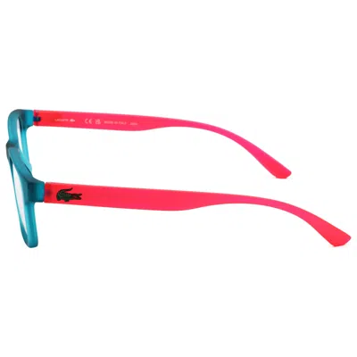 Lacoste Rectangle-frame Glasses In Blue