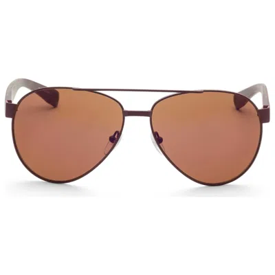 Lacoste Unisex L185s 60mm Sunglasses In Brown