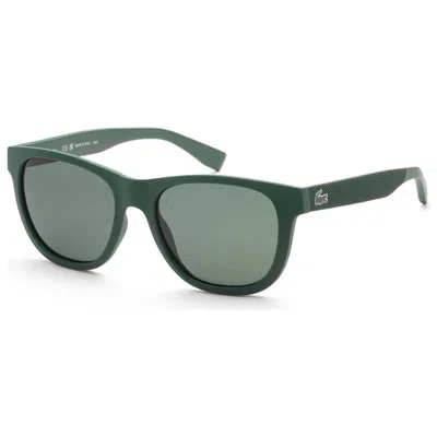 Lacoste Unisex 54 Mm Green Sunglasses In Green