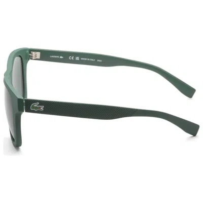 Lacoste Unisex 54 Mm Green Sunglasses In Green